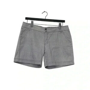 Santana Jeans shorts, tailored light gray with cuffs